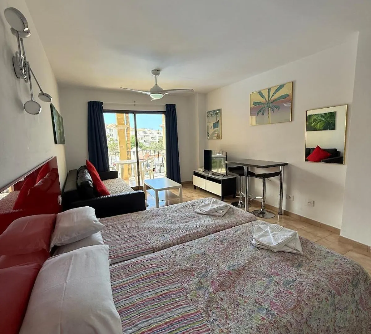 Modern Studio Free Wifi Heated Pool Los Cristianos  Spain